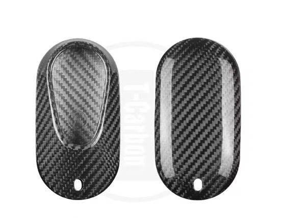 Real Carbon Fiber Mercedes Key Cover