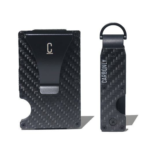 Key Organizer & Carbon Wallet Bundle