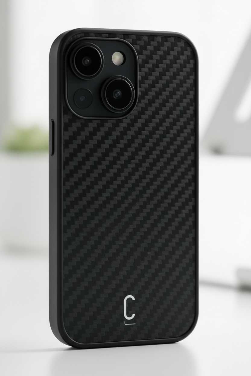 Carbon Fiber Case & Carbon Wallet Bundle