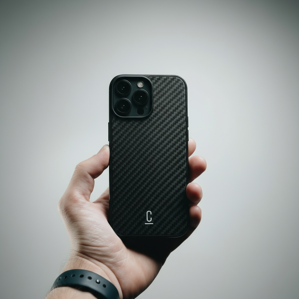 Carbon Fiber Case & Carbon Wallet Bundle