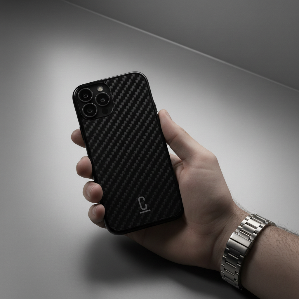 Carbon Fiber Case & Carbon Wallet Bundle