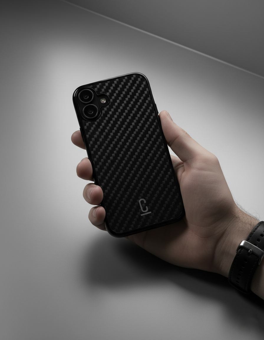 Carbon Fiber Case & Carbon Wallet Bundle