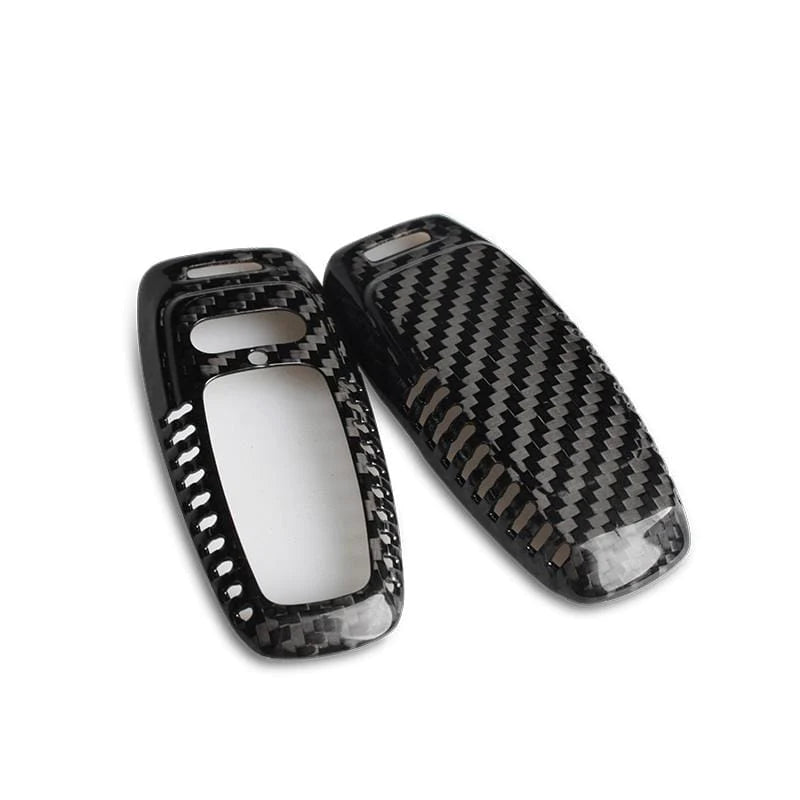Audi key clearance cover carbon