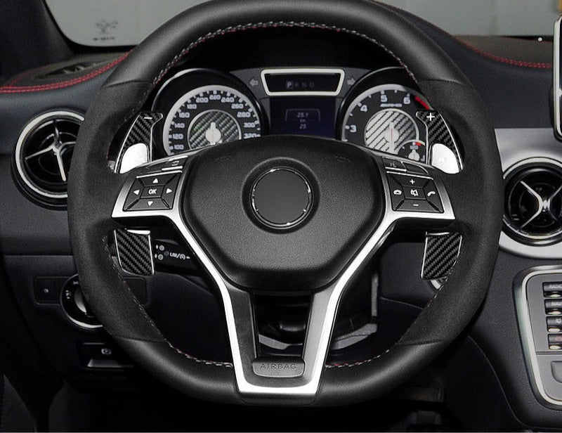 Mercedes Benz AMG Carbon Fiber Paddle Shifters (2015)