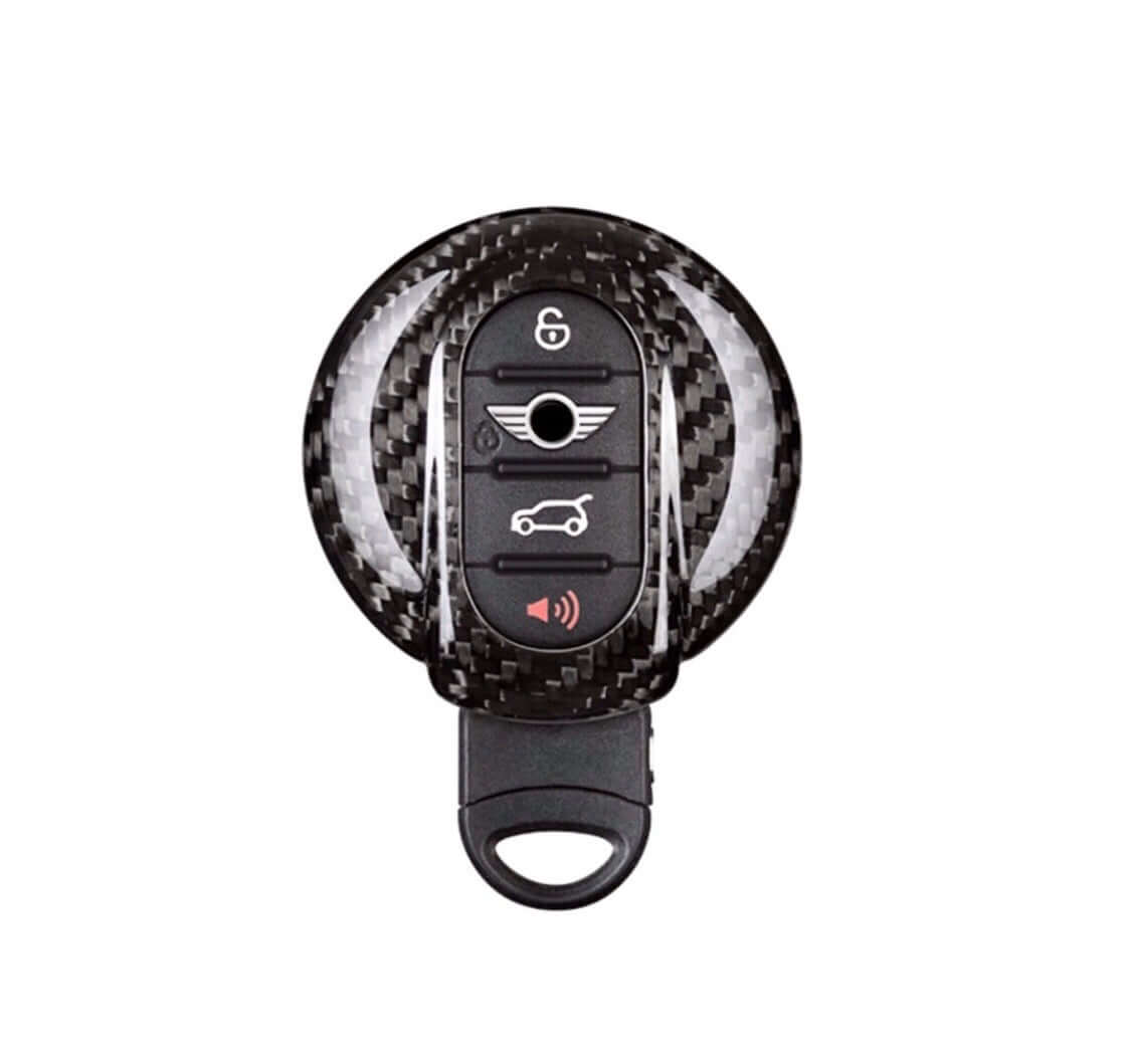 Real Carbon Fiber Mini Cooper Key Cover